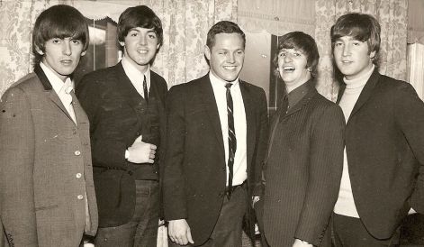 Steve Bridges with the Beatles