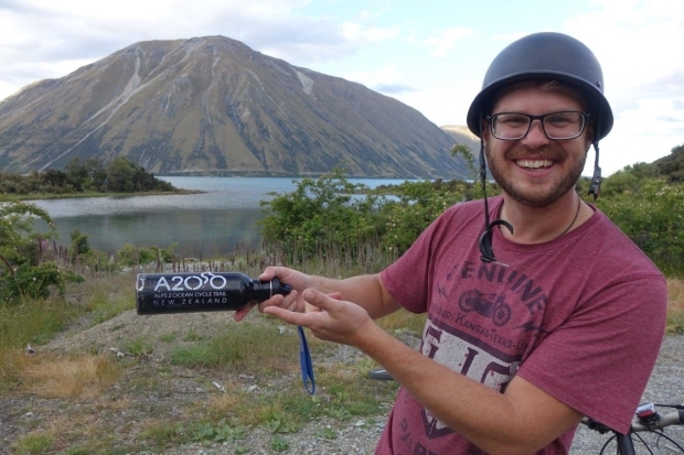 Alps Ocean Cycle Trail marketing manager Jason Menard