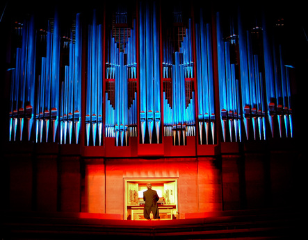 Christchurch town hall organ